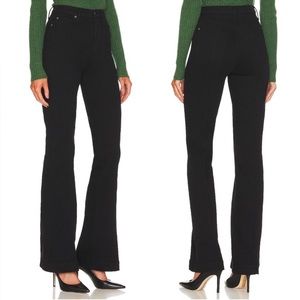 7 For all Mankind Ultra High-rise Dojo in Black